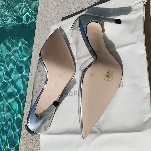 Good American clear Cinderella pointed toe pump - Picture 15 of 16
